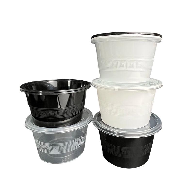 Handun Disposable Round Takeout Bowl with Lid
