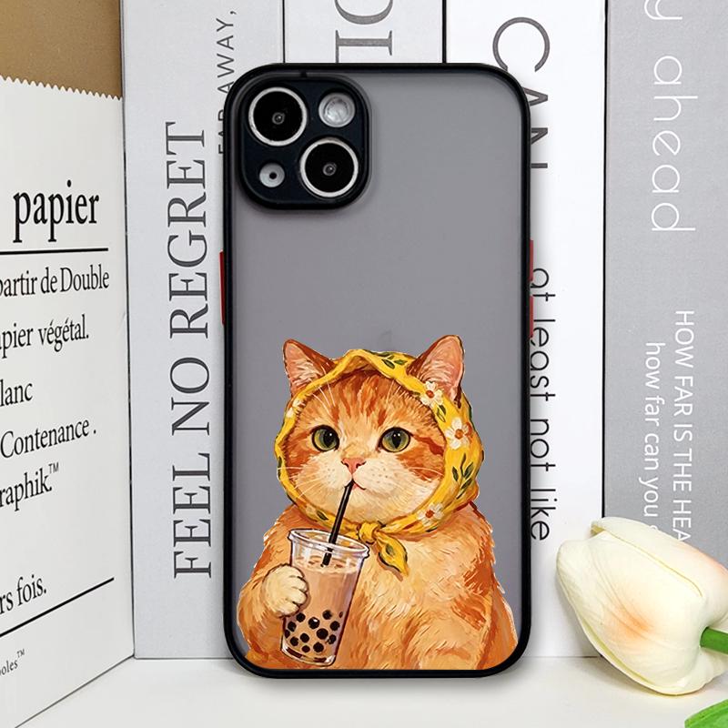 

Креативный чехол для телефона с принтом мультяшной пары кошек для Samsung Galaxy S26 S25 S24 S24+ S23 Ultra S22 Plus S21 FE S20 5G Galaxy S23 FE