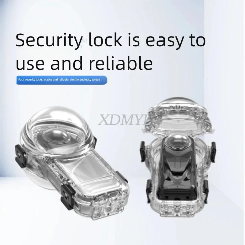 Magnetic Adapter Fully Invisible Waterproof Case For Insta360 X5 Diving Shell Underwater  Protective Shell Camera Accessories
