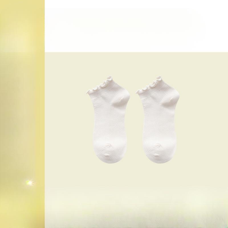 Female Summer Thin Trend Cotton Anti Bacterial Deodorant Wicking In The Tube Socks