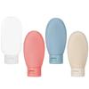 Refillable water bottle, soft silicone squeeze tube packaging empty bottle, wholesale supply