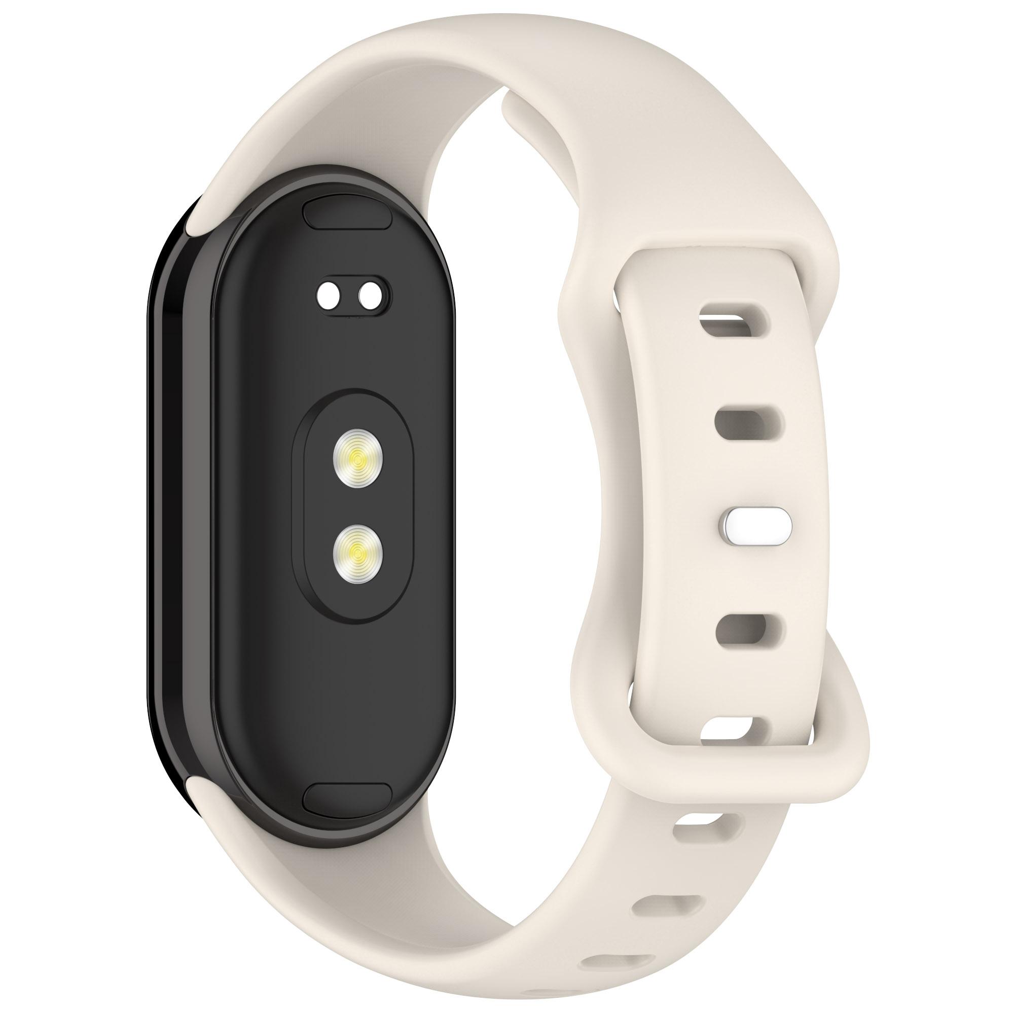 

Silicone Watch Strap For Xiaomi Smart Band 9 NFC/9/8 NFC/8 Figure 8 Tail Reverse Buckle Wrist Band G
