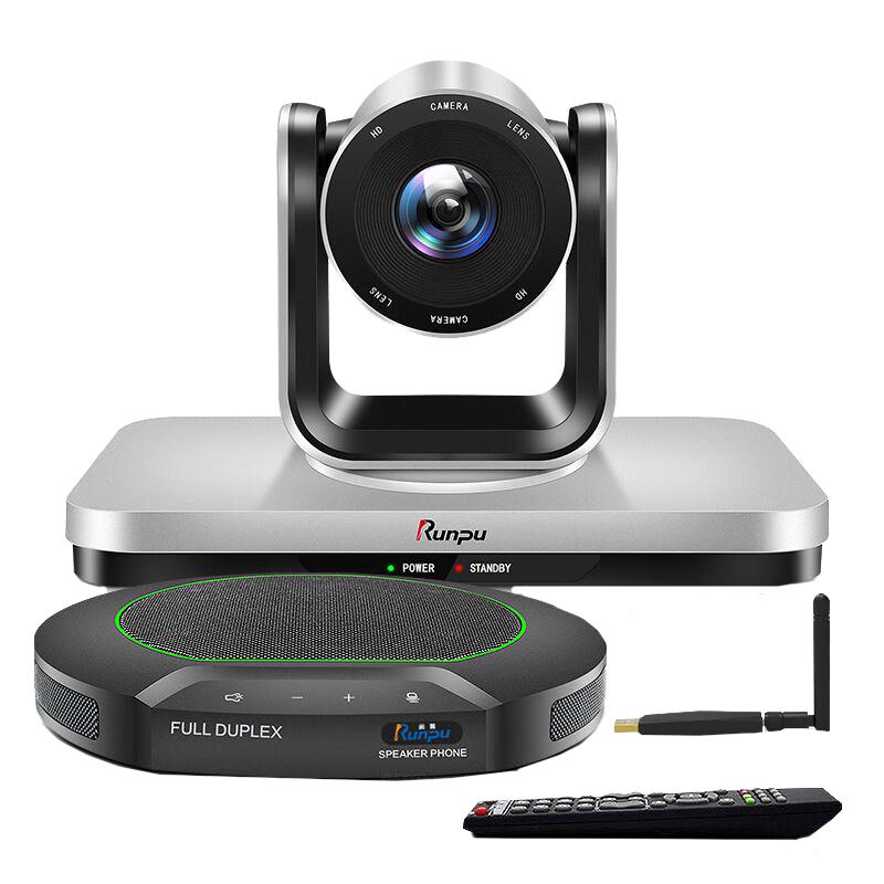 

Runpu RP-TZ56 Large Video Conference System with 10x Zoom Camera & Wireless Mic (CN version)
