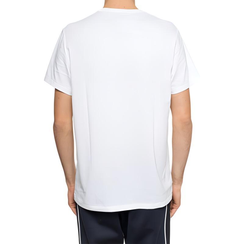 Burberry T-Shirts Men's White Crew Neck Moderate 8003831