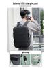 High-End Waterproof Backpack: Women's Leisure Travel, Men's Wet/Dry Separation, Large Capacity Schoolbag, Laptop Compatible.
