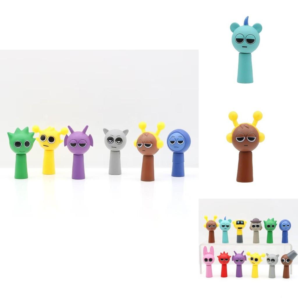 Cute Pvc Rhythm Box Figures Game Collectibles For Cake Decoration And Display