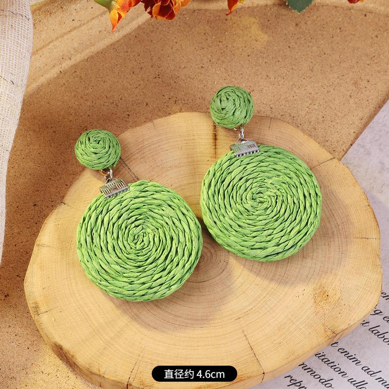 

Увеличенные серьги ручной работы в богемном стиле, женские серьги в этническом стиле.