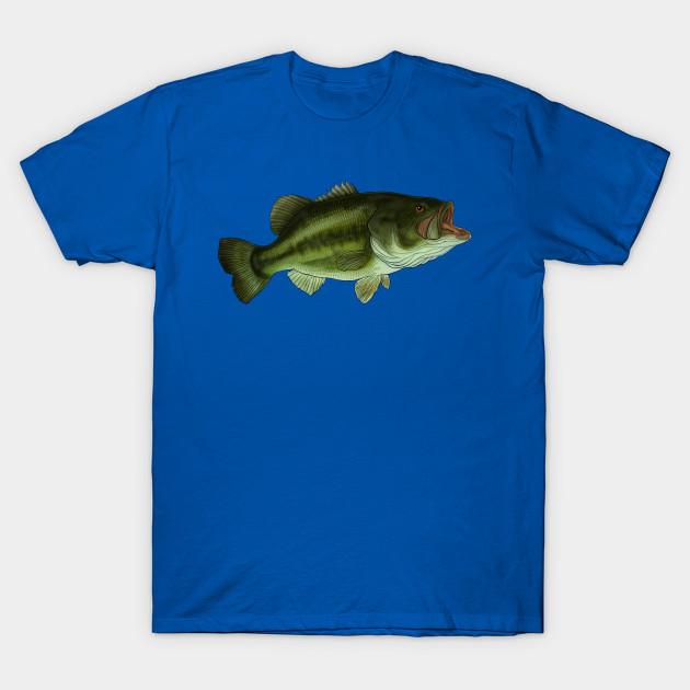 Unisex Fashion TShirt Bass Print TShirt Plus Size S-5XL T-Shirt 100%Cotton Tops O Neck Short Sleeve Tees