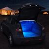 For Tesla Model 3 Y S X Car Footwell Light LED Atmosphere RGB APP Interior Floor Door Puddle Trunk Decorative Lamps Accessories