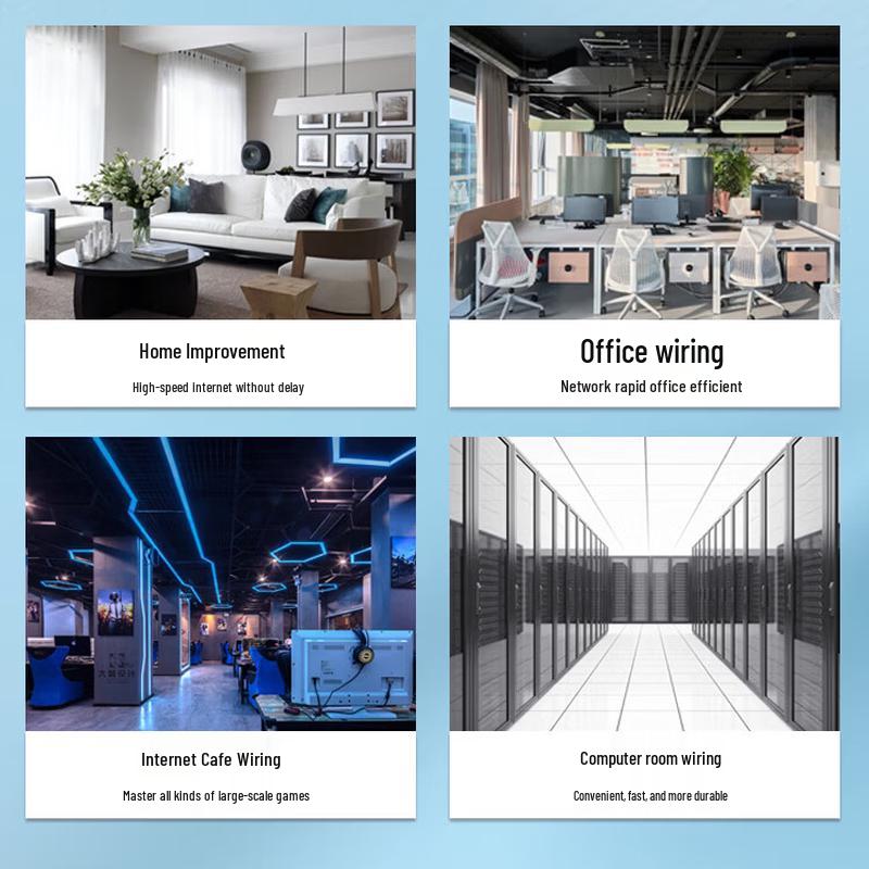 BOSENDE Cat6 Outdoor Waterproof Ethernet Cable