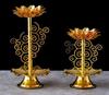 Opfertisch, Glückswolken-Kerzenhalter, Lampenständer-Dekoration, Butterlampenhalter-Dekoration, Buddhistische Tempelgeräte