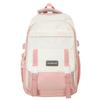 Schoolbag Stylish Simple Versatile Student School Bag Niche Design Light Leisure Travel Backpack Large Capacity Class Backpack