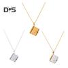 Book Pendant Necklace Women's Sweater Chain Necklace Opening And Closing Book Dangle Jewelry Accessory for Dating Daily Wear Banquet