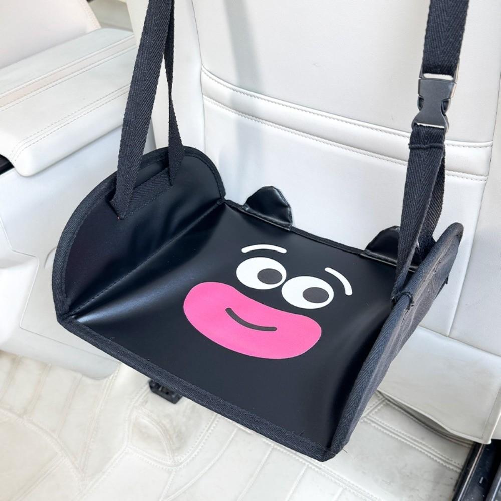 Adjustable Design Backseat Foot Rest Universal Fit Portable Foot Stool Travel Use