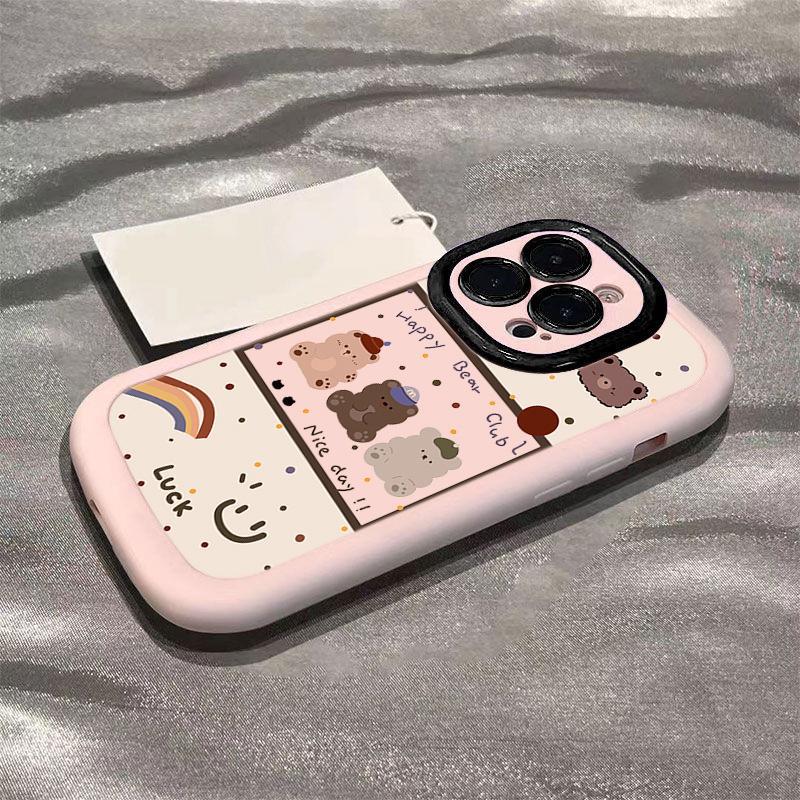 Photo Frame Bear for Apple 17/15 PROMAX Phone Case for IPhone 14/13 New Cartoon Cute
