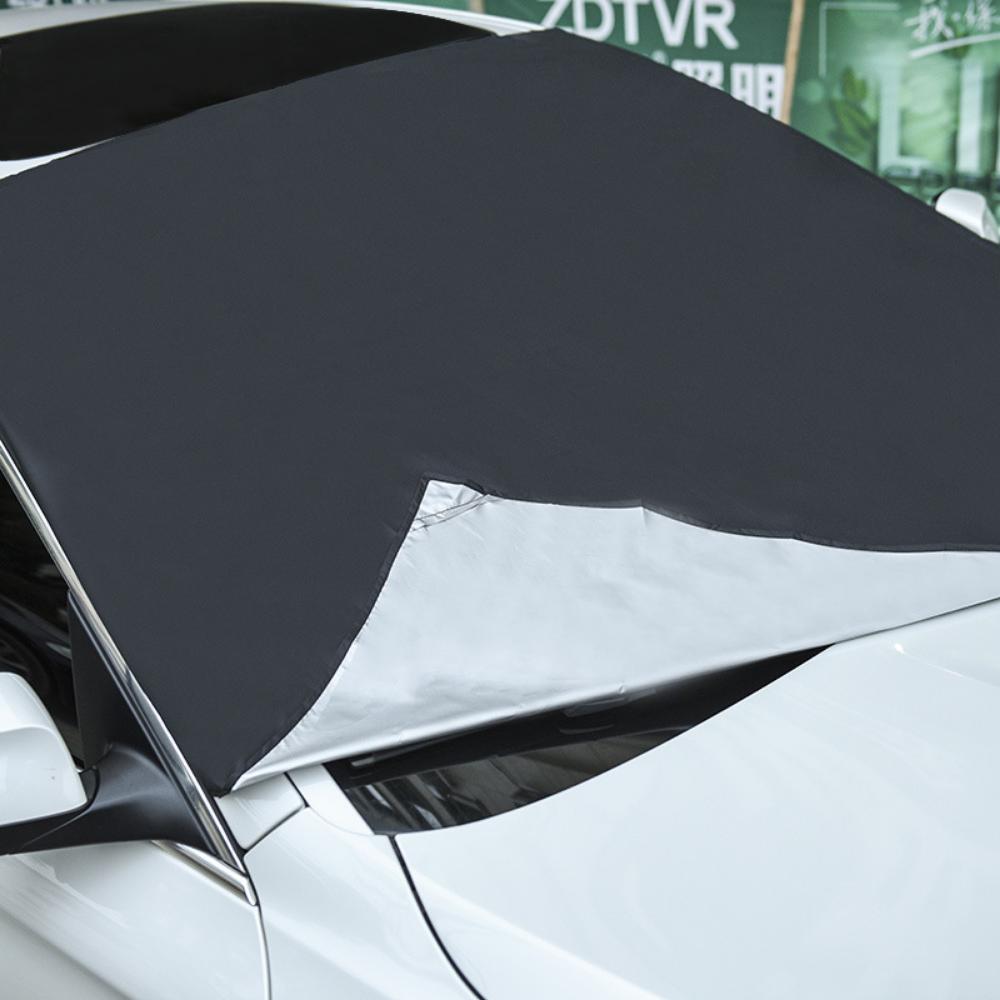 210X120CM Car Magnetic Sunshade Cover Car Windshield Snow Sun Shade Auto Waterproof Protector Cover Auto Front Windscreen