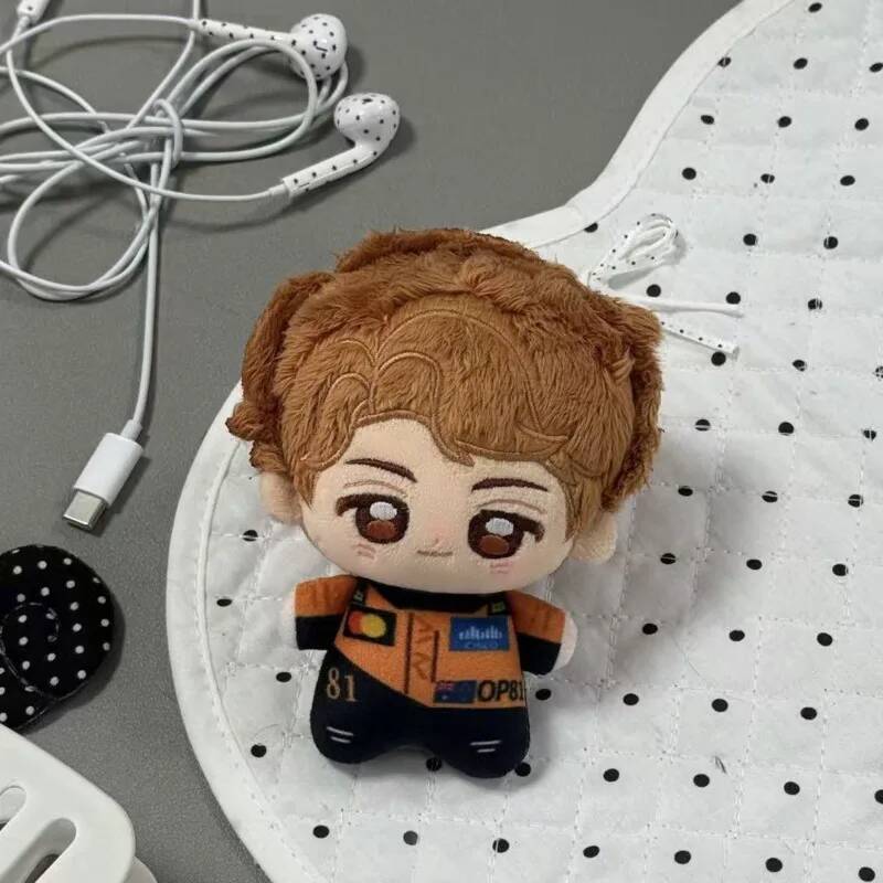 10CM New F1 Driver Plush Doll Toy Cute George Russell Oscar Piastri Peripherals Pendant Dolls For Fans Soft Stuffed Doll Gifts