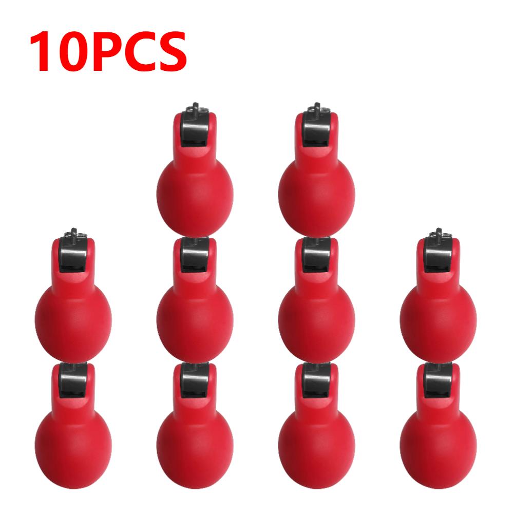 Hand Squeeze Whistle Sports Whistle Loud Crisp Sound Whistle Emergency Whistle for Indoor Outdoor Home School Sports