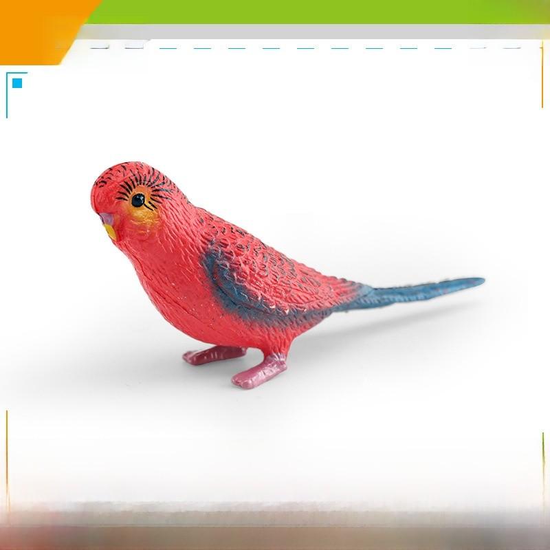 Macaws Parrot Pvc Animal Model Decor For Children And Bird Enthusiasts Gift Idea