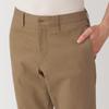 MUJI Men's Warm Cotton Brushed Chino Slim Pants, Dark Beige, Size 82, AE0XZA4A