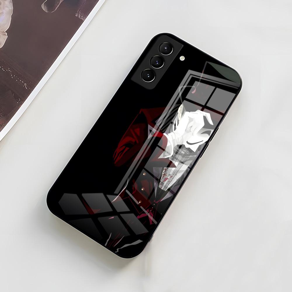 

Devil In A Suit Phone Case For Samsung A56 A36 A26 A16 A15 A25 A35 A55 A14 A34 A24 A54 Glass Case Samsung A23