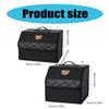 Foldable Car Organizers Box With Adjustable Dividers Nonslip Base For Travel & Groceries Everyday Use Outdoor Activities