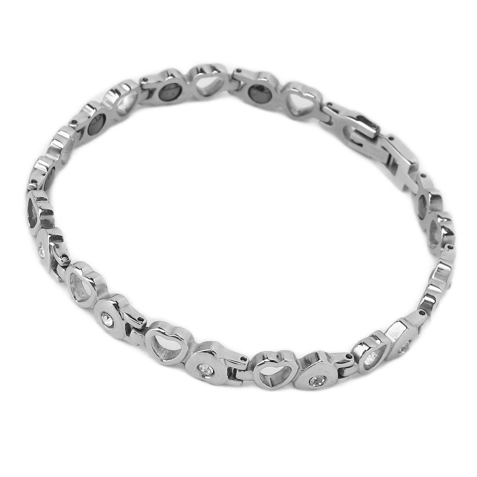 Модный браслет из титановой стали с магнитами для женщин