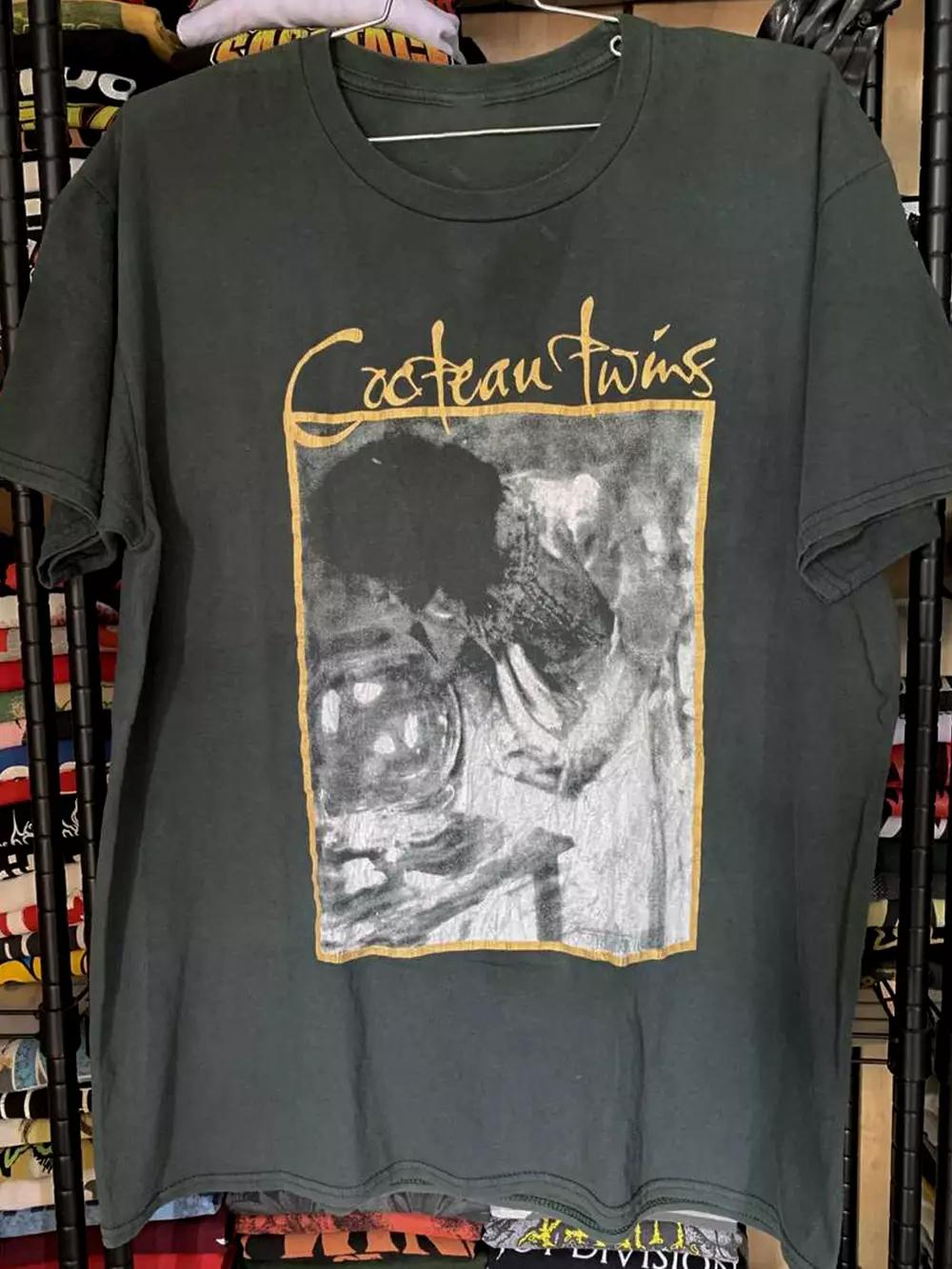 

Band Cocteau Twins Album Song Cotton Unisex T-Shirt S To 4XL Graphic Short Sleeve Shirt Unisex Men Women Summer S