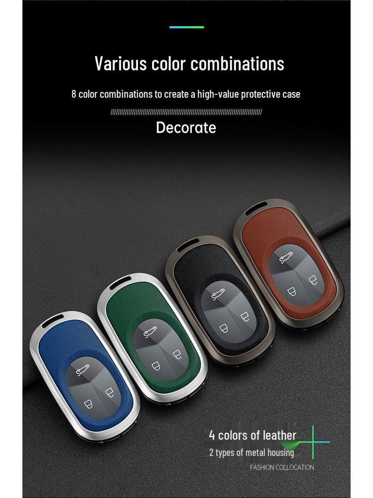 Nio Key Case for ET5, ET7 (2022), ES6, ES7, EC6, ES8 - Luxurious Buckle Design for Men
