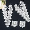 Lace Collar Hollow Back Collar Diy Lace Accessories Three-Dimensional Embroidery Fake Collar Milk Silk Embroidery