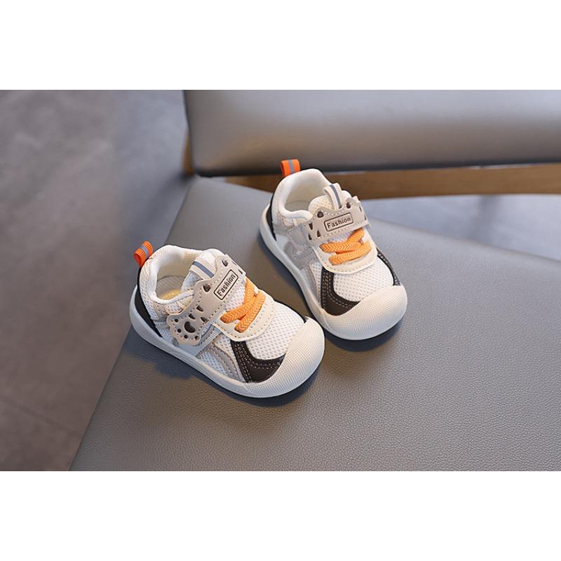 Baby Soft-soled Toddler Shoes Spring and Autumn New Boys and Girls Baby Shoes Breathable Non-slip Sneakers Mesh Functional Shoes