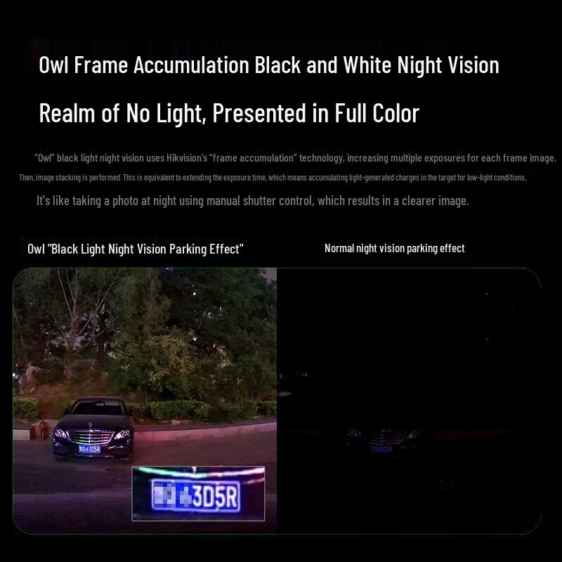 HIKVISION C6LITE 2K UHD Starlight Night Vision Dash Cam (CN version)