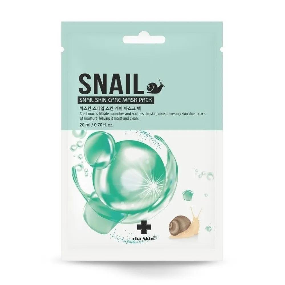 Snail Mask Pack 20ml, Dry Skin, Skin Texture, Skin Moisturizing, 10-Set 2. Cha Skin Collagen Mask Pack 10-Set