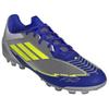 Adidas F50 League AG Artificial Ground Slip Resistant Abrasion Resistant Soccer Shoes Men's Silver Yellow Sneakers JR8057