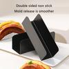Set Of 4 U Shape Carbon Steel Bread Molds Lightweight Bread Baking Mould For Homemade Pork Chop Buns And Cookies In Oven