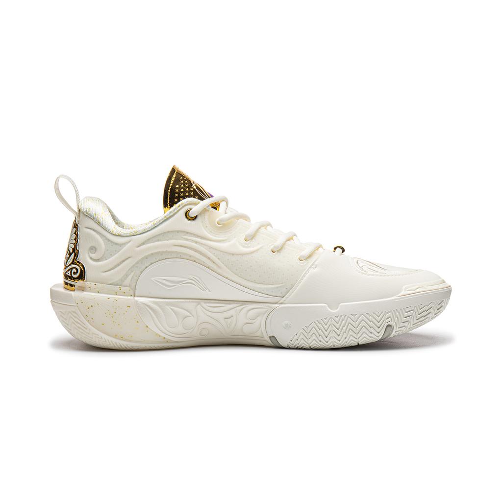 Li Ning Wow 12 Wade 12 Basketball Shoes Men Sneakers White Platinum ABAV085-22
