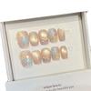Summer Fresh Hand-painted Cat Eye Sequins Manicure Hand-wearing Nail Film