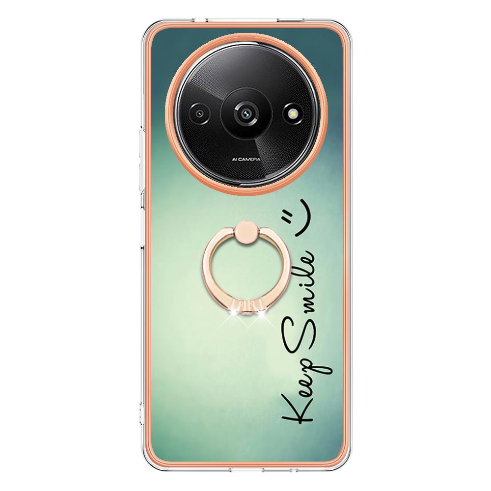 YB IMD Series-20 Style D for Xiaomi Redmi A3 4G/Poco C61 4G Case 2.0mm TPU Electroplating Edges Phone Cover