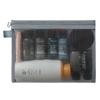 Fashion Small Large Black Organizer Toiletry and Makeup Pouch Transparent Mesh Zipper Cosmetic Bag Women Necessary Organizer