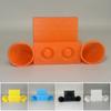 Doppel-Lautsprecher Handyhalter 3D-gedruckter Verstärker Handy-Ständer Klangvolumen-Verstärker für