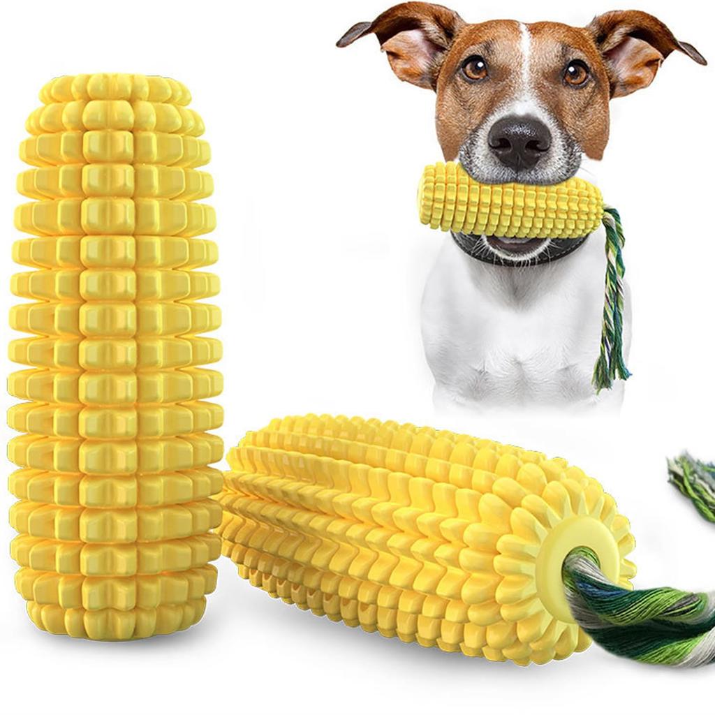WIEXUN Dog Toys Dog Toothbrush Dog Toy Chewing Dog Chewing Toy Durable Dog Teeth Cleaning Stress Relief Training Lack of Exercise Training Toy Sound,