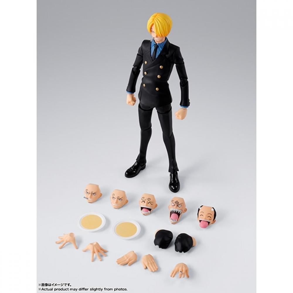 Bandai S.h.Figuarts One Piece   Sanji   Dawn Of Adventure   [painted Movable Fig
