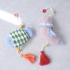 Raw Wool Knitting Kit Hanging Amigurumi Fish and Bird #15-10.11