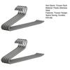10PCS Trouser Rack No Clips or Teeth Marks Hangers Without Creases Hold Multiple Pants Scarves Ties Organizer
