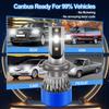 H7 Bulbs 9005/HB3 9006/HB4 H7 H11 H4 H13 9007 Headlight Turbo Auto Fog Lamp 6000K White 29000LM NO Dark Spots 2PCS