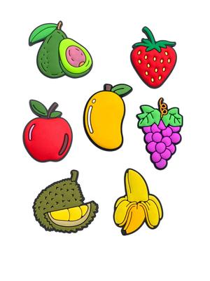 Jibbitz Fruits Джибитсы Фрукты 7 Pcs Accessories Crocs Decoration