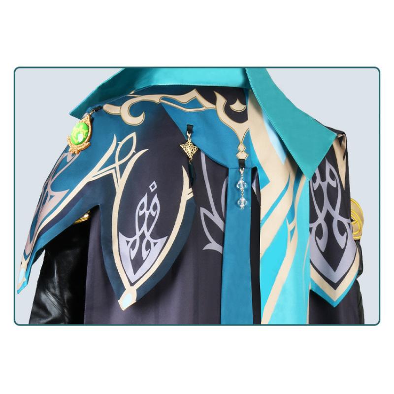 Game Sumeru Al Haitham Cosplay Costume AlHaitham Wig Men's Uniform Halloween Alhaitham Outfits