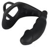 Penis Ring with Vibration and Dildo - Black Velvets