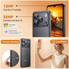 Refurbished - BLACKVIEW WAVE 7C Smartphone 6.56" 16Go(4+12) + 64 Go/jusqu'à 2To 5000mAh Android 16 32MP Téléphone Portable 4G Double Sim GPS Noir