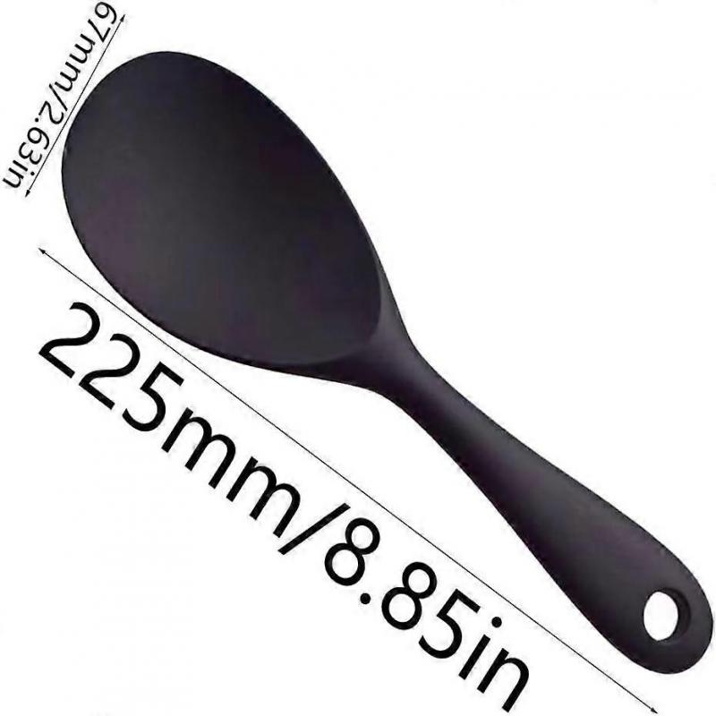 Rice Serving Spoon, Silicone Rice Paddle, Silica Gel Rice Spoon, Non Stick Rice Spoon, Kitchen Tool, for Rice